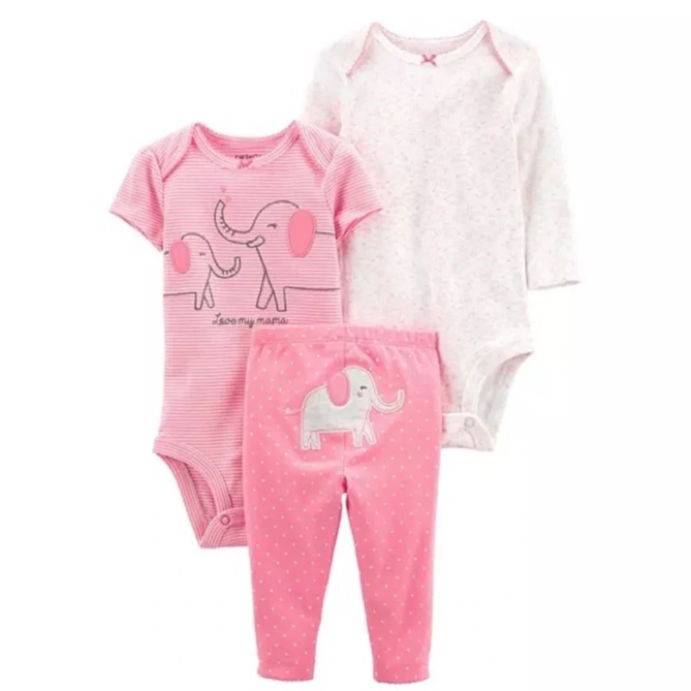 Carter’s 3 piece elephant set